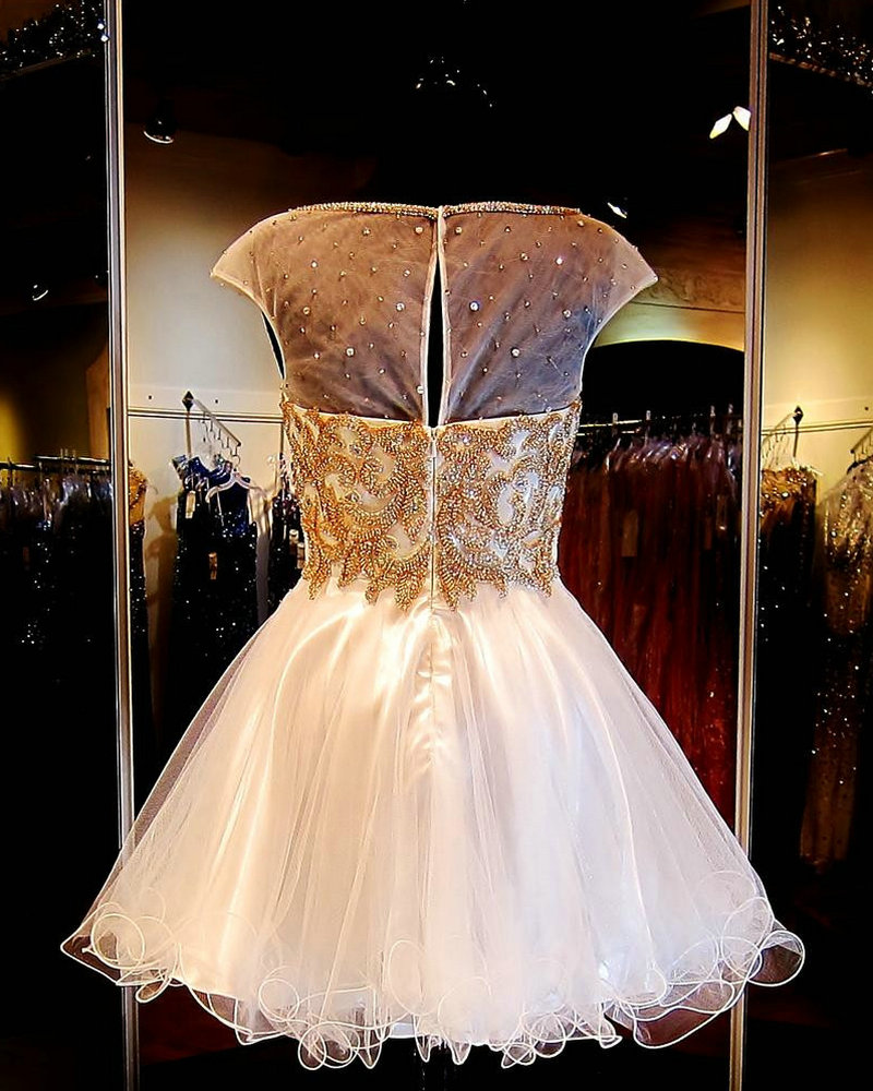 Bling Cocktail Dress, Cocktail Dress Aline , Dresses White,